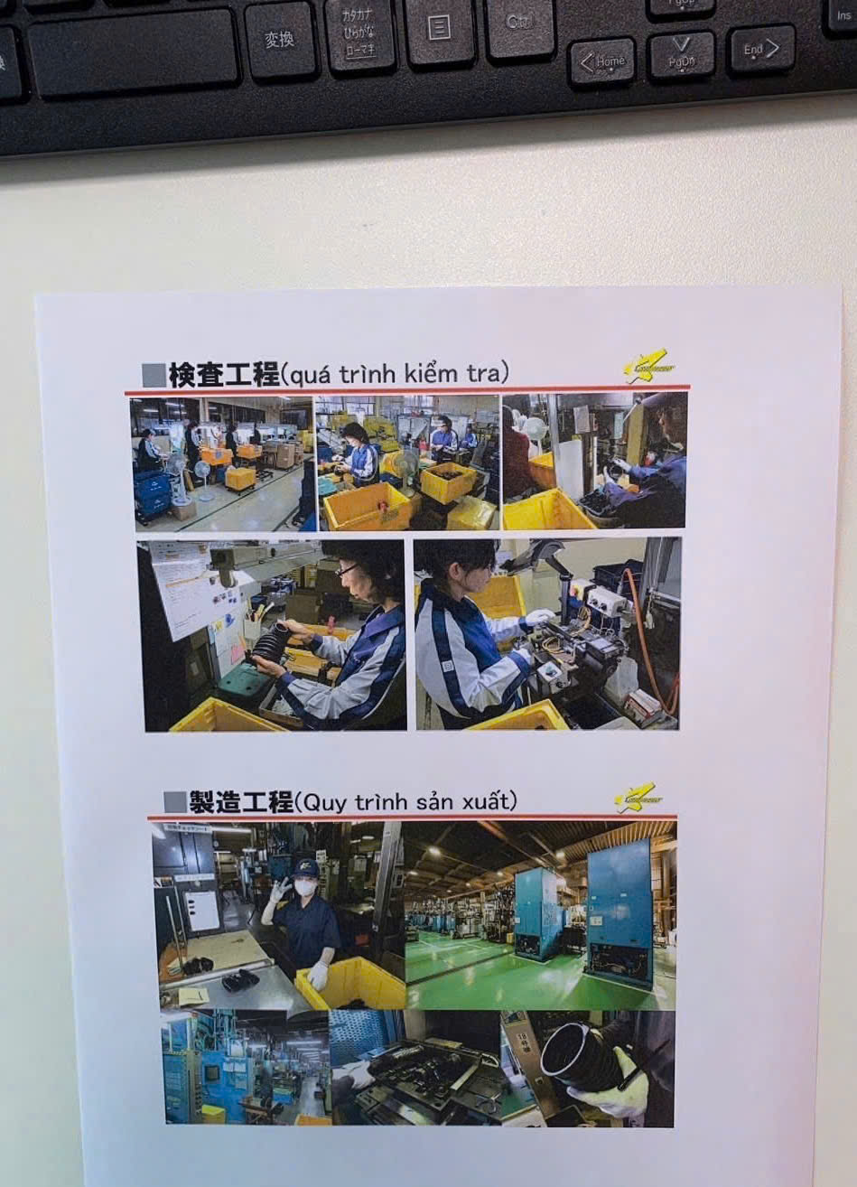 ĐƠN HÀNG: SẢN XUẤT VÀ KIỂM TRA CÁC SẢN PHẨM LINH KIỆN OTO  THÁNG 12/2025