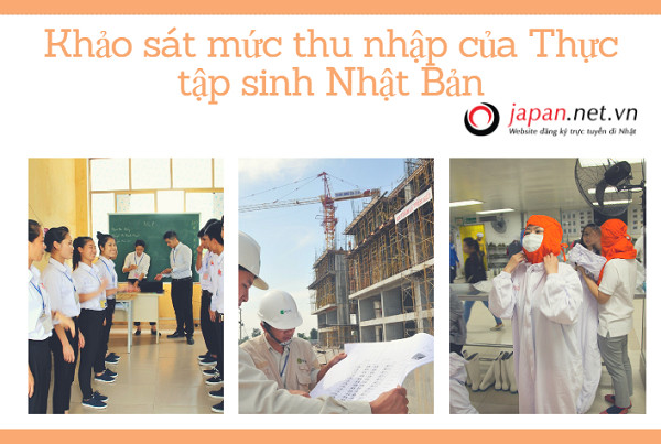 Mức thu nhập bình quân của Thực tập sinh Nhật Bản