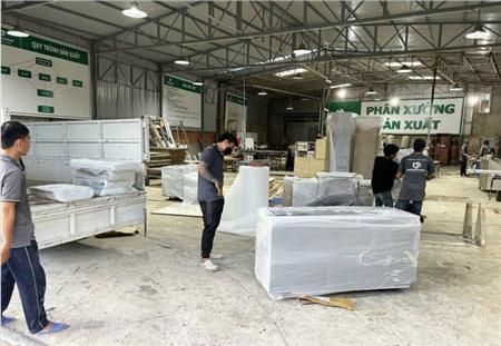ĐƠN HÀNG SẢN XUẤT ĐÓNG ĐỒ NỘI THẤT THÁNG 5/2025