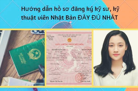 Hướng dẫn làm hồ sơ đăng ký kỹ sư, kỹ thuật viên Nhật Bản ĐẦY ĐỦ NHẤT